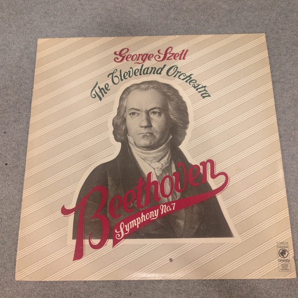 Szell Cleveland Orchestra Beethoven Symphony No. 7 Columbia Odyssey Y34624